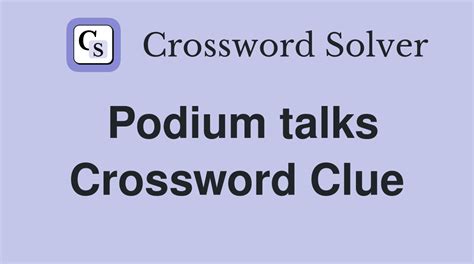 talk up crossword clue|webinars talks crossword clue.